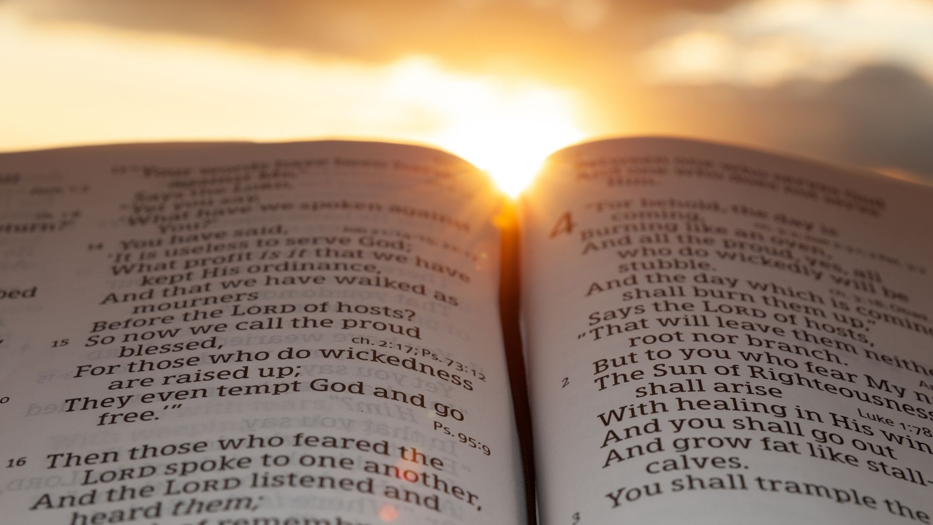 verses from malachi in the bible